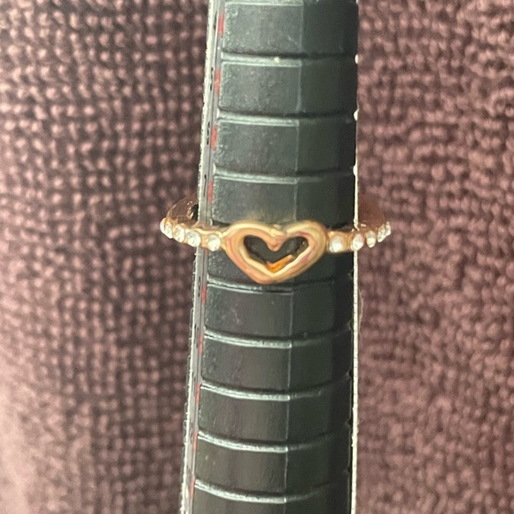 Heart Gold MIDI Ring - Picture 3 of 5